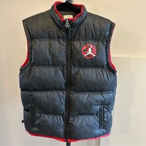 Vintage Nike Air Jordan Jumpman Cement 3 Puffer Vest XL